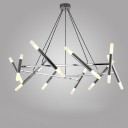 Jonathan Browning - Le Pentagone Chandelier Chrome